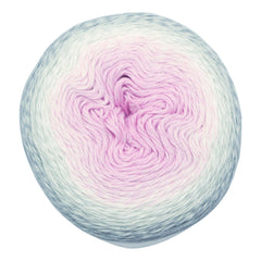 1060 Yards Gradient Cake Yarn - #1 Super Fine Cotton Acrylic Yarn