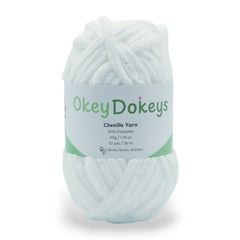 Chenille Yarn - #6 Super Bulky - 50g Skeins