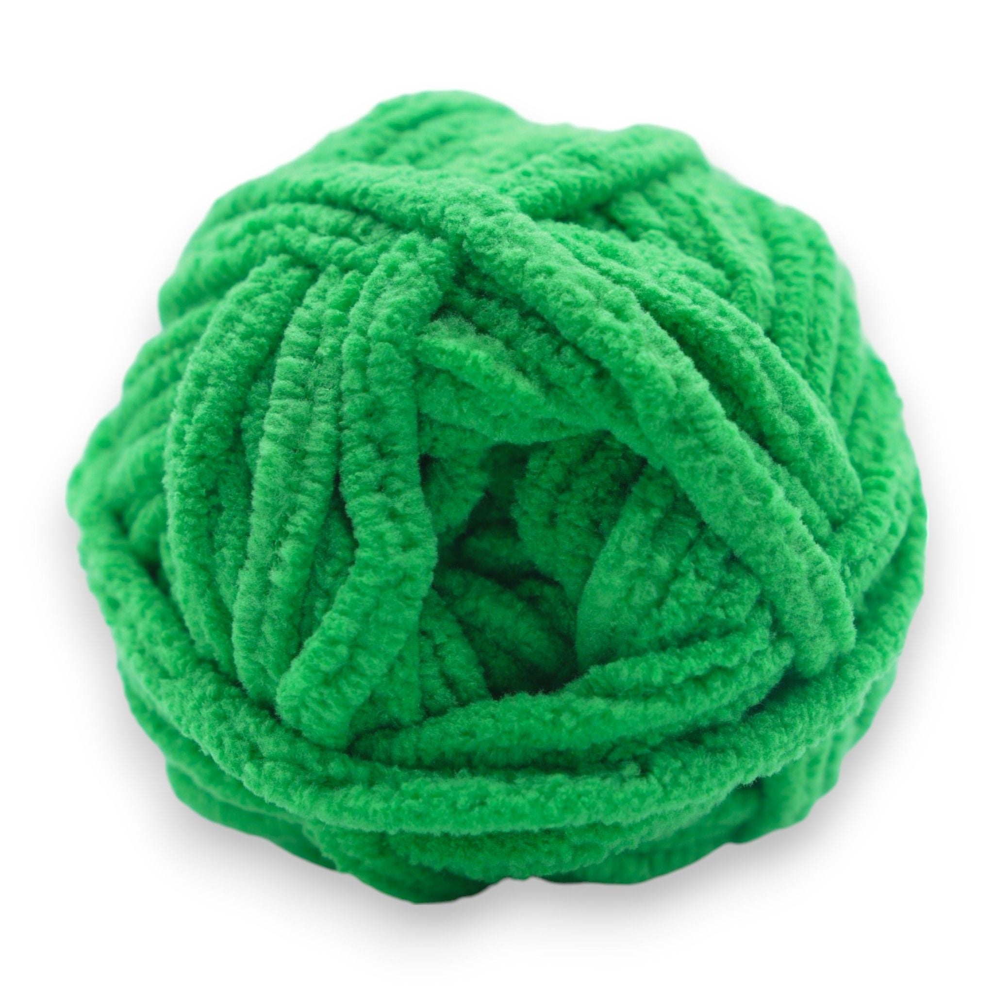 green chenille yarn for amigurumi