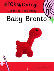 Crochet Brontosaurus Pattern Only