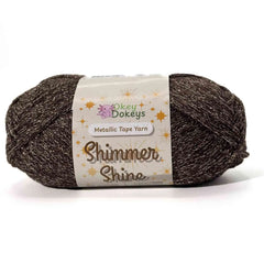 Metallic Shimmer Ribbon Yarn β Lightweight Tube Tape Yarn for Crochet Bags, Accessories & Decorative Projects (100g)