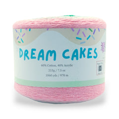 1060 Yards Gradient Cake Yarn - #1 Super Fine Cotton Acrylic Yarn