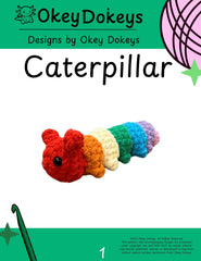 Crochet Caterpillar Pattern Only