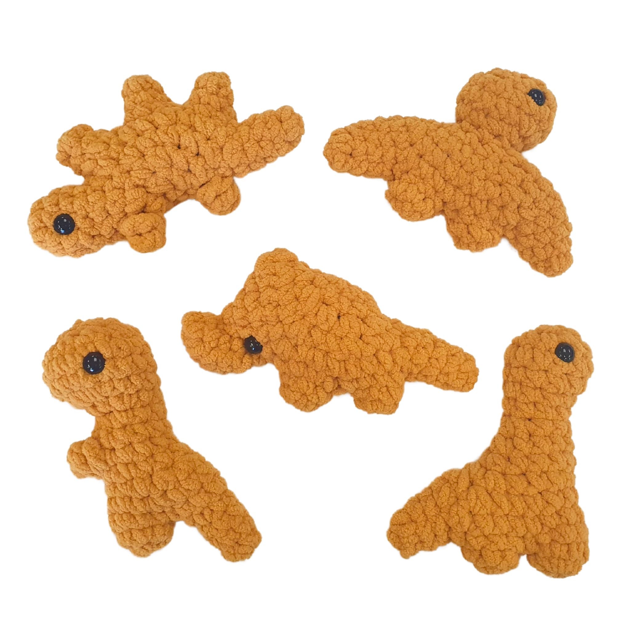 cute dino nuggets pack