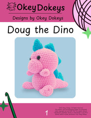 Crochet Dinosaur Pattern Only
