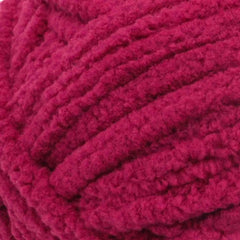 Close-up of a ball of pink yarn
