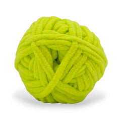 Super Bulky Chenille Yarn #6, 100g Velvet Soft No-Fray Yarn for Crocheting, 50+ Colors