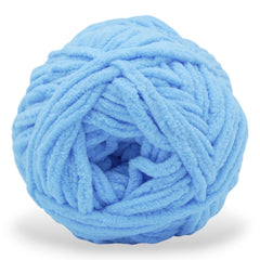 Chenille Yarn - #6 Super Bulky - 100g Skeins