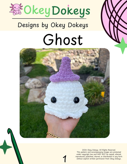 Crochet Ghost Pattern Only