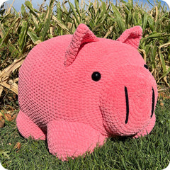 Crochet Jumbo Pig Pattern Only