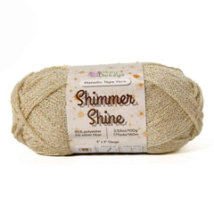 Metallic Shimmer Ribbon Yarn – Lightweight Tube Tape Yarn for Crochet Bags, Accessories & Decorative Projects (100g)