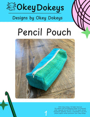 Crochet Pencil Pouch Pattern Only
