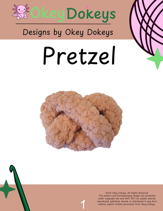 Crochet Pretzel Pattern Only