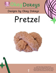 Crochet Pretzel Pattern Only