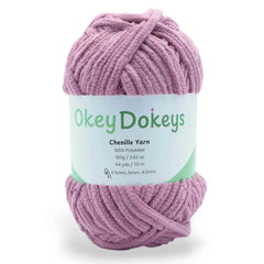 Super Bulky Chenille Yarn #6, 100g Velvet Soft No-Fray Yarn for Crocheting, 50+ Colors