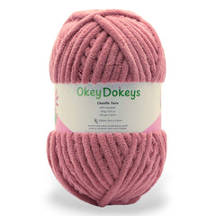 pink chenille velvet yarn for crocheting blankets