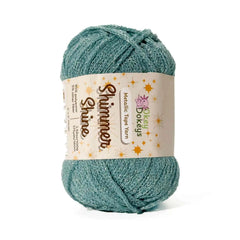 Metallic Shimmer Ribbon Yarn β Lightweight Tube Tape Yarn for Crochet Bags, Accessories & Decorative Projects (100g)