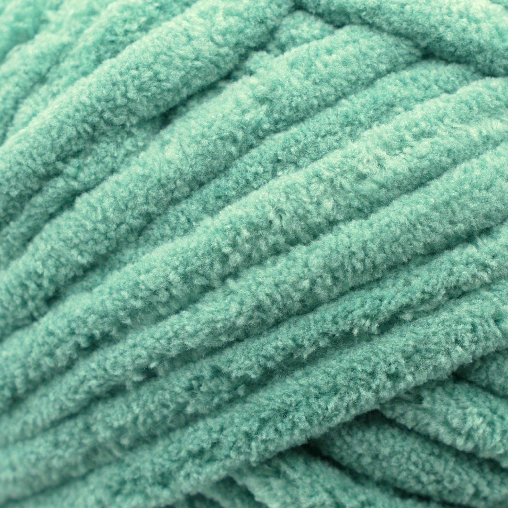jumbo posh chenille yarn 300g seafoam sage green blue
