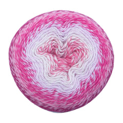 1060 Yards Gradient Cake Yarn - #1 Super Fine Cotton Acrylic Yarn