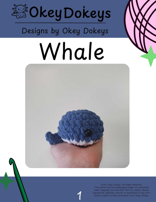 Crochet Whale Pattern Only