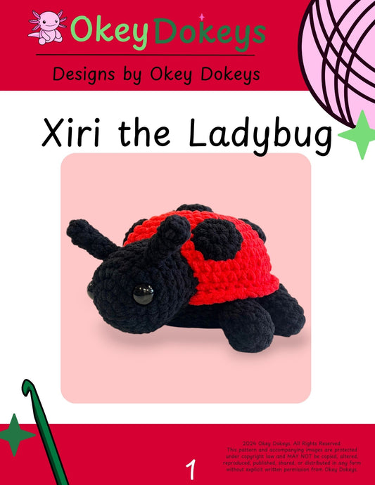 Crochet Xiri Ladybug Pattern Only