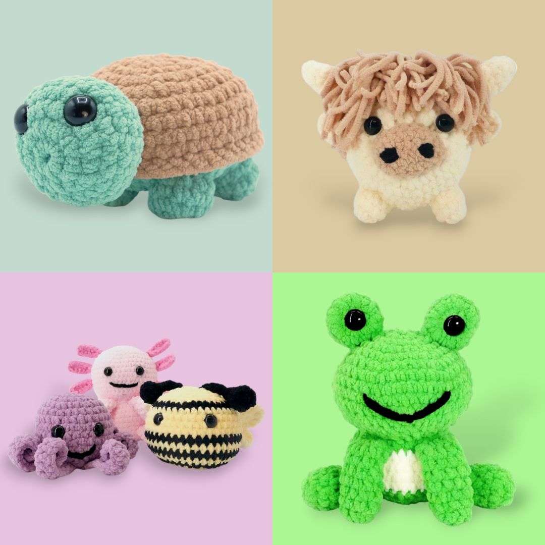 cute amigurumi ideas for your chenille yarn chunky