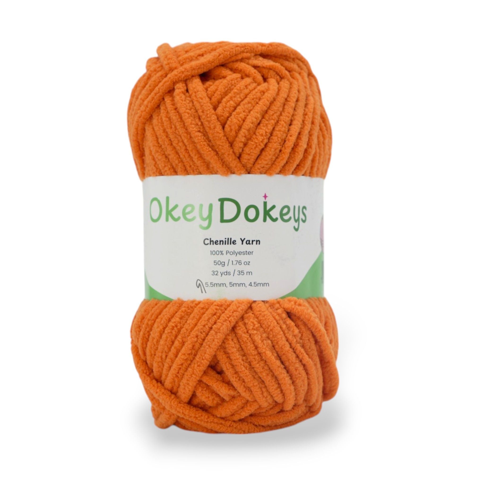 50 grams of a darker bright orange color perfect for making amigurumi or anything crochet