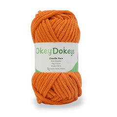50 grams of a darker bright orange color perfect for making amigurumi or anything crochet