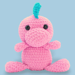 large crochet dinosaur plushie