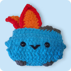 Crochet Dumpster Fire Pattern