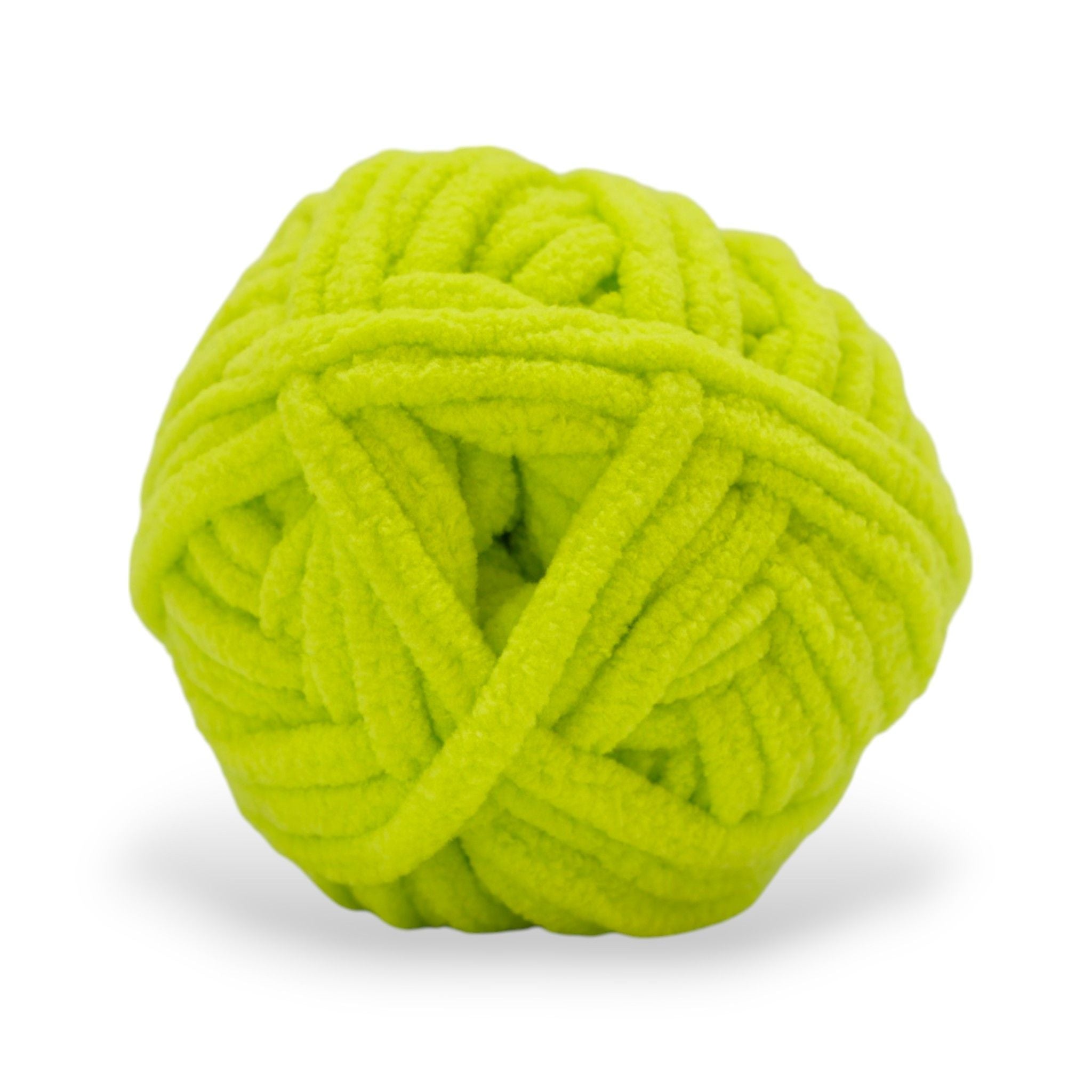 bright chenille chunky yarn for crochet or knitting