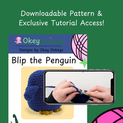 learn how to crochet a penguin amigurumi with our crochet kit