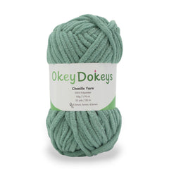pale ocean green color yarn perfect for crocheting in 50g