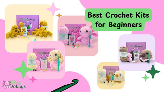 Best crochet kits for beginners featuring amigurumi crochet kits and learn to crochet supplies