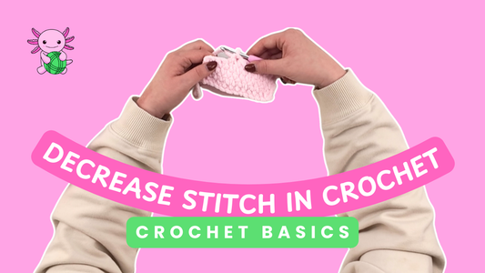 How to Decrease in Crochet (dec)