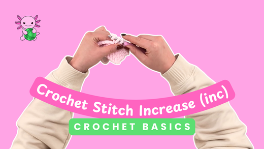 thumbnail image for crochet stitch increase inc crochet basics blog post