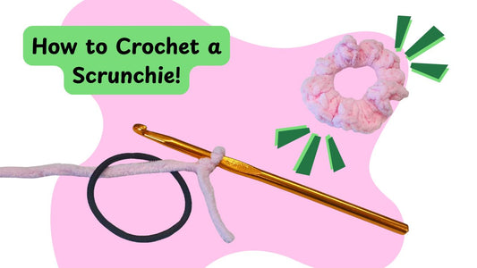 How to Crochet a Scrunchie (Beginner-Friendly Guide + Free Pattern)