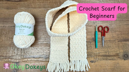How to Crochet a Scarf (For Beginners)