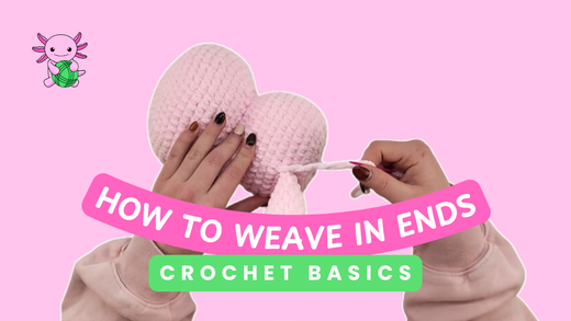 How to Weave in the Ends Crochet