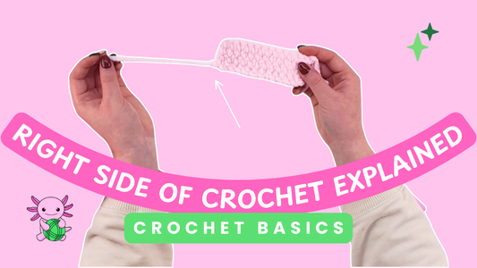 How to Identify the Right Side of Crochet