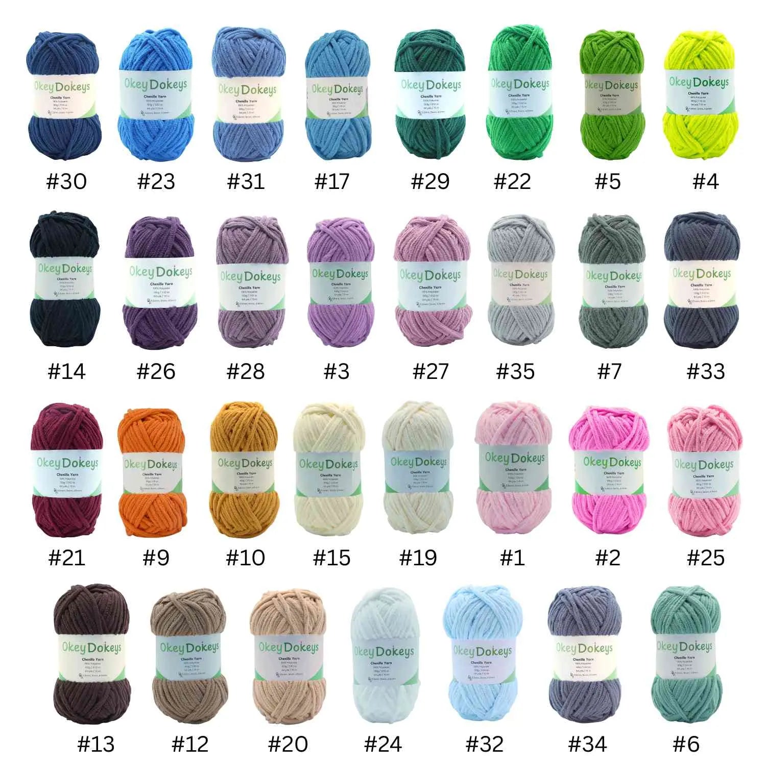 More Colors in 100g Option