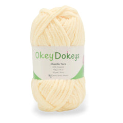 Chenille Yarn - #6 Super Bulky - 50g Skeins