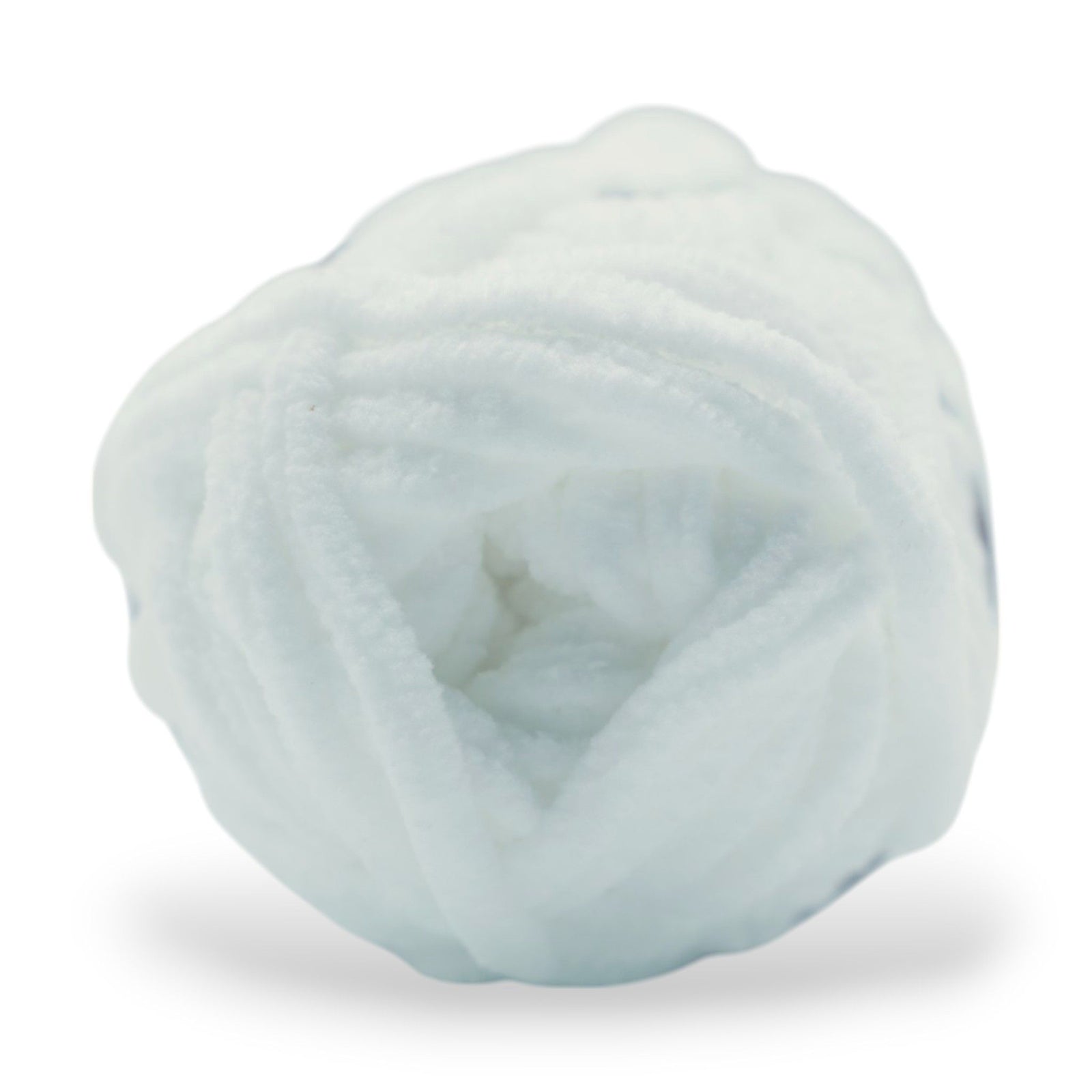 super bulky chenille yarn marshmallow fluff white