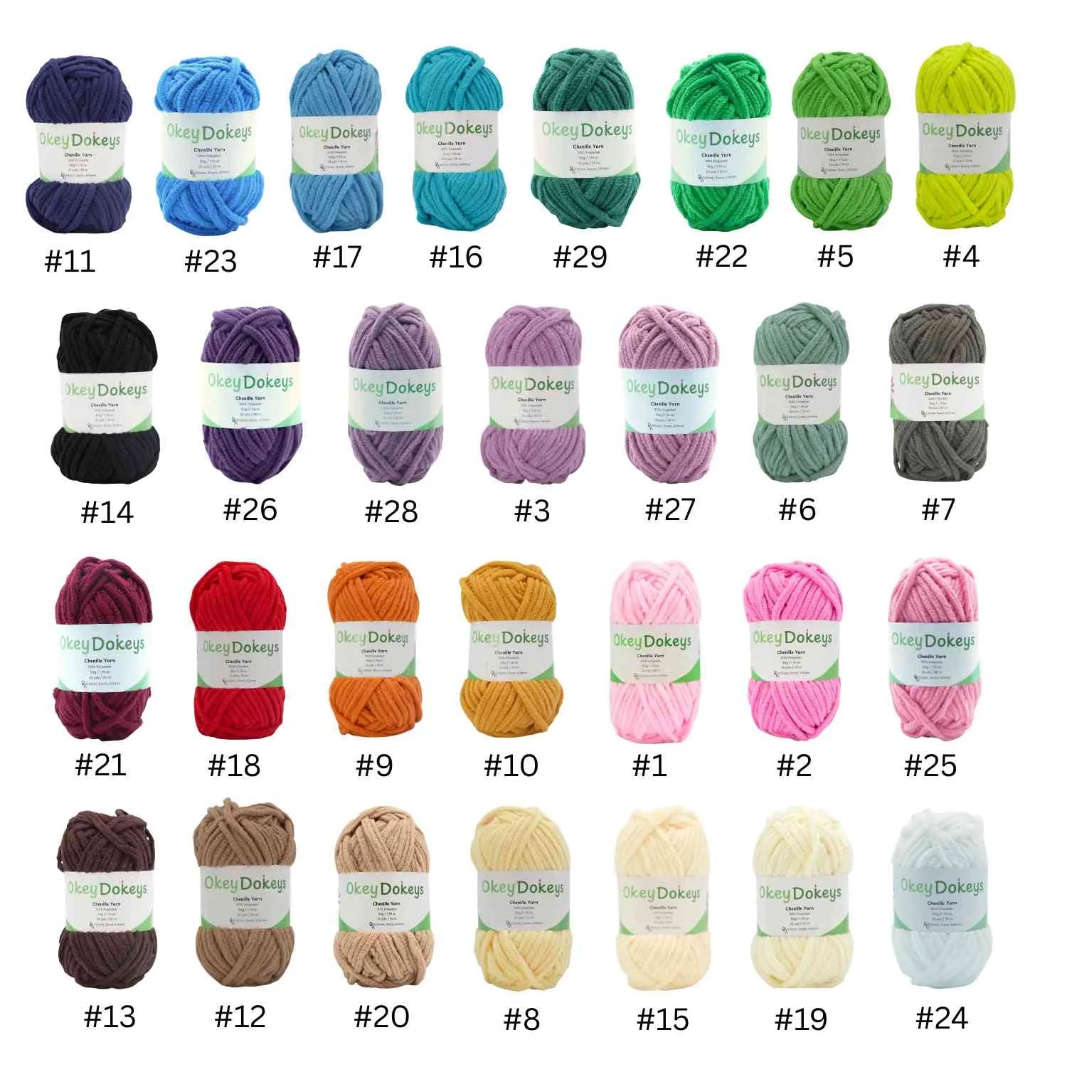 29 Colors in 50g - Beginner Friendly
