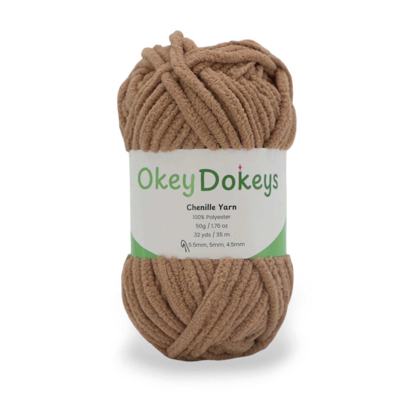 crochet and knitting chenille yarn