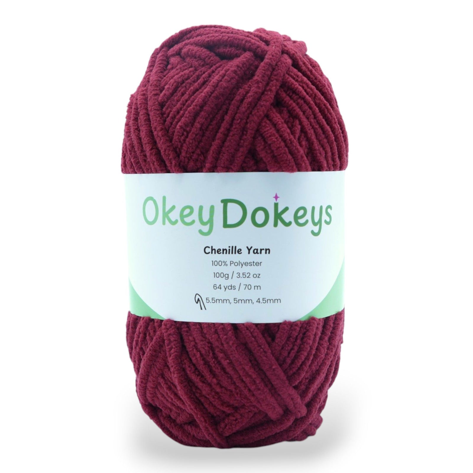 wine time maroon red pink super bulky chenille yarn 100g