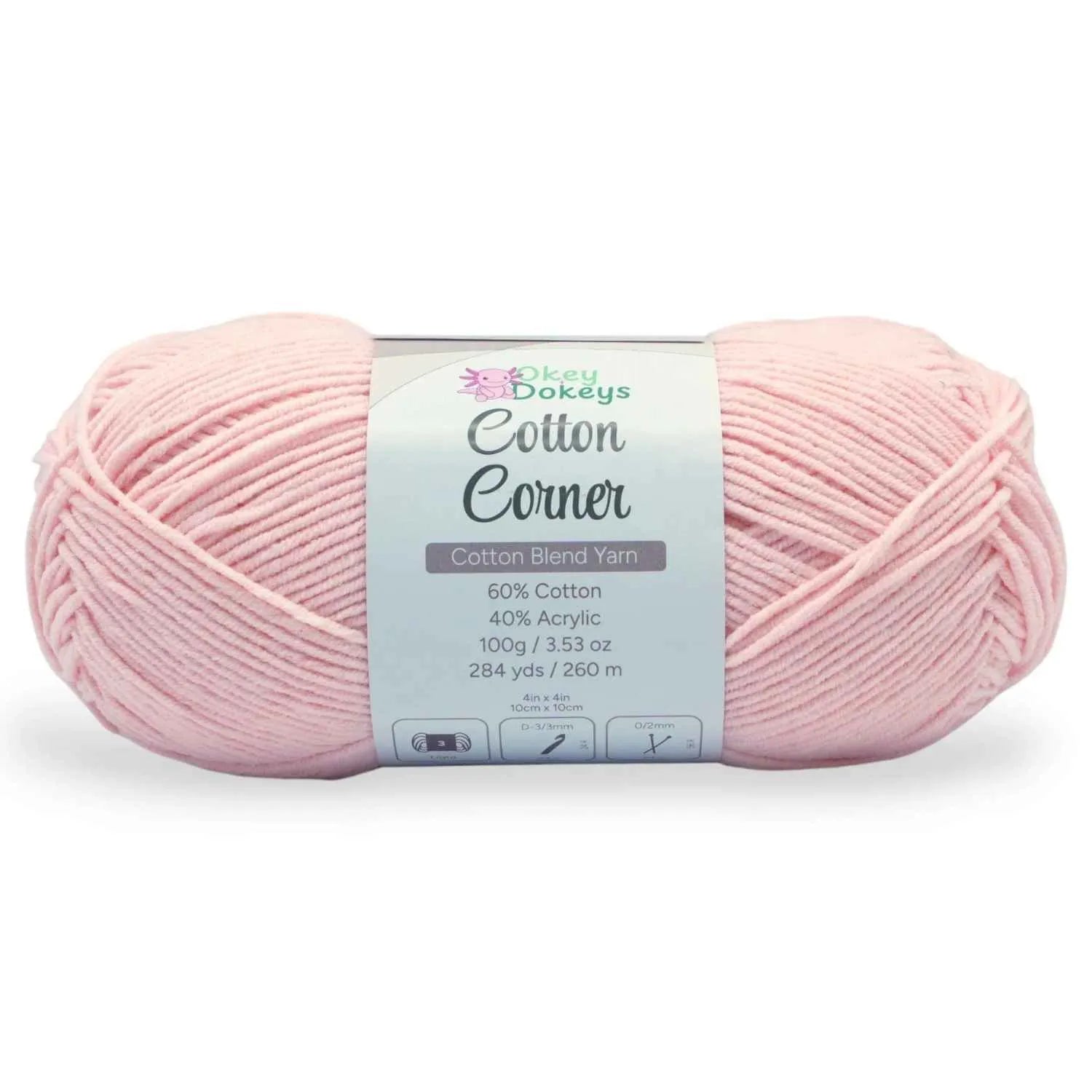 Cotton Corner 100g Light Weight Yarn