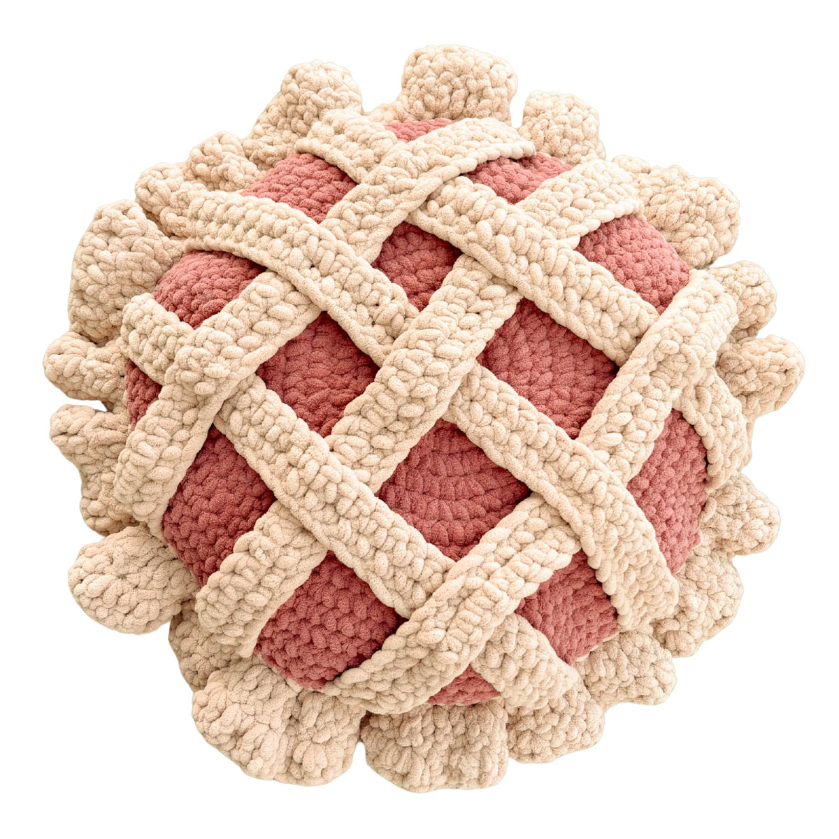 Berry Pie Pillow Crochet Kit with Video Tutorial
