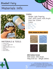 Crochet Bluebell Fairy Pattern