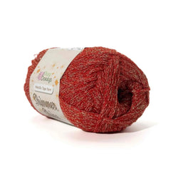 Metallic Shimmer Ribbon Yarn – Lightweight Tube Tape Yarn for Crochet Bags, Accessories & Decorative Projects (100g)